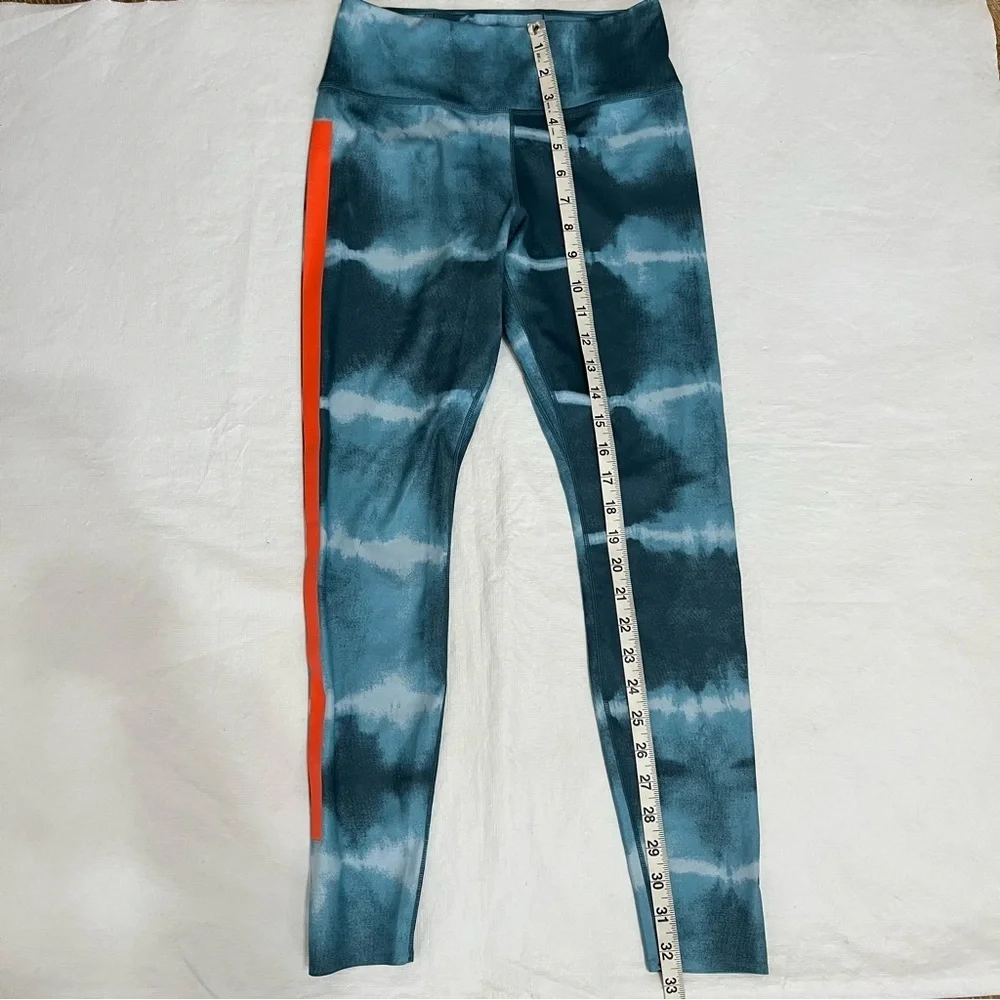 Nike Dri-Fit One Luxe Tie Dye Blue Orange Leggings